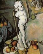 Paul Cezanne Plaster Cupid and the Anatomy oil on canvas